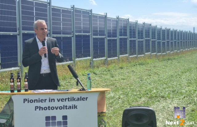 Next2Sun Agri-Solarpark Epfendorf - Rede Dr. Wirth von Fraunhofer