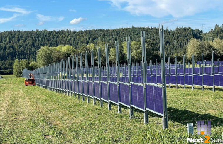 Next2Sun Agri-Solarpark Löffingen - Bauphase 2024